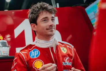 Charles Leclerc ditches modern power for a £2.5million Ferrari classic