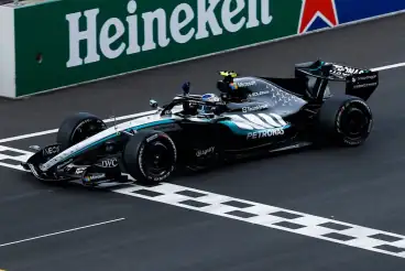 Just like Jim Clark - Kimi Antonelli keeps his promise and with iconic thumbs-up celebration