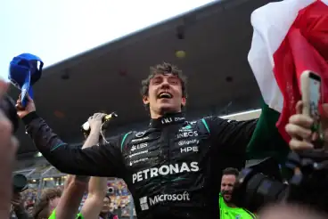 Formula 1 paddock reacts as Kimi Antonelli claims first grand prix victory in China