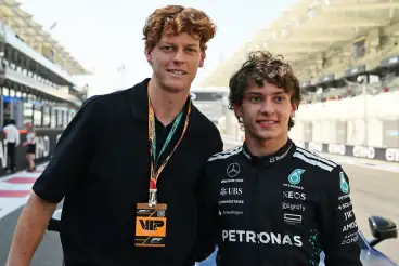 F1 stars spotted at Jannik Sinner match at Rolex Monte-Carlo Masters