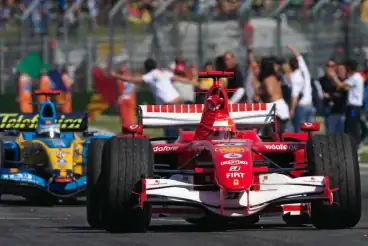 20 years ago, Michael Schumacher held off Fernando Alonso in Imola F1 duel