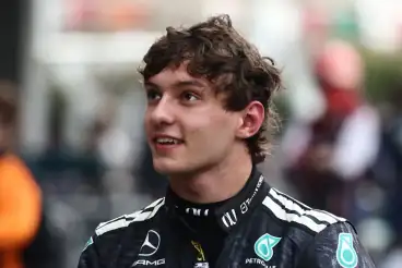 Mercedes shares funny Kimi Antonelli garage prank to 'keep him grounded'