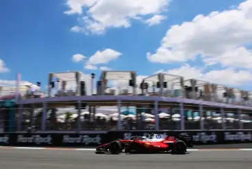 F1 Miami GP: Charles Leclerc tops practice as Mercedes engine issue hits Kimi Antonelli