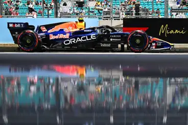 How competitive is the Red Bull Ford F1 engine compared to Mercedes?