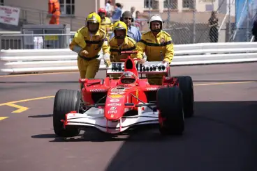 On this day: Michael Schumacher’s final unsportsmanlike manoeuvre