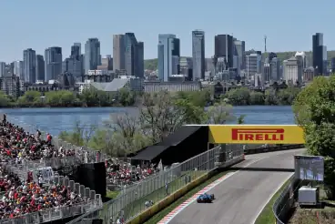 Canada F1 practice interrupted by Albon groundhog crash