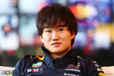 Tsunoda’s car ‘still a couple of steps’ behind Verstappen’s at Belgian Grand Prix