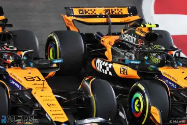 Norris defends first lap move on Piastri: ‘If you fault me, you shouldn’t be in F1’