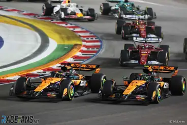 McLaren satisfied first-lap incident between Norris and Piastri was “just hard racing”