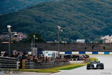 Pictures: Bottas demonstrates Mercedes F1 car at South Korea’s Everland Speedway