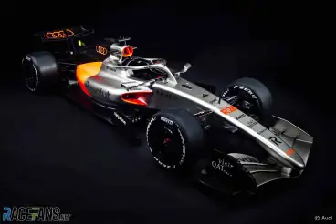 Audi officially presents its first Formula 1 car after R26 images leak out early