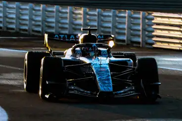 First picture: Williams’ new FW48 runs for first time at Silverstone