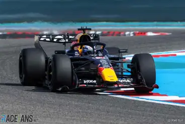 Verstappen leads Piastri on first morning of second test in Bahrain