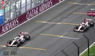 Ocon says “we seem to have different cars” at Haas after slipping out of points