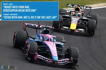 ‘Easy to say when you’re on the pit wall’: How Gasly fight left Verstappen frustrated