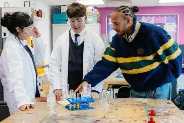 Caption Competition 292: Chemistry with Mr Hamilton