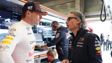 So hält Laurent Mekies Max Verstappen nach dem Horner-Aus bei Laune