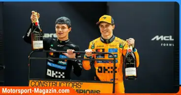 Norris vs. Piastri überschattet WM-Party: McLaren-Fairness gerät nach Start-Crash unter Druck