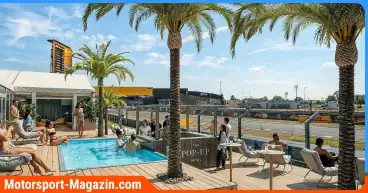 Kein Scherz: Formel 1 bekommt in Silverstone Pool direkt neben der Rennstrecke