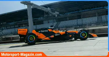 Formel-1-Rückkehr am Nürburgring - und McLaren geht bei Reifentest prompt kaputt