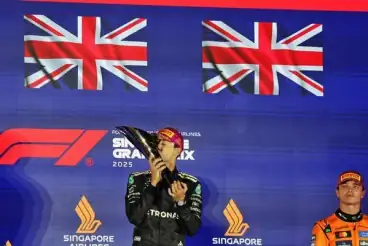 Russell macht nach dominierendem Sieg beim Großen Preis von Singapur ein wichtiges Geständnis