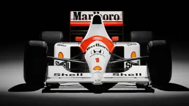 Ayrton Senna's last F1 title-winning McLaren up for sale