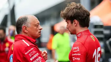 Charles Leclerc ‘fault’ highlighted by Ferrari boss after fresh show of frustration