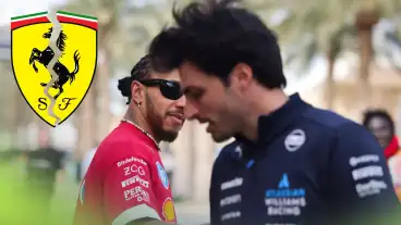 Carlos Sainz 'completely shocked' by Lewis Hamilton bombshell in Ferrari confession