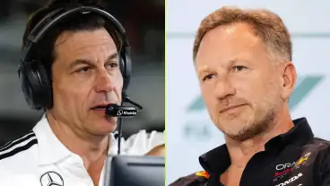 Toto Wolff's surprise Christian Horner claim as bleep machine called into action