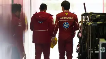 Charles Leclerc makes his 'point' in response to Lewis Hamilton revelation over Ferrari documents
