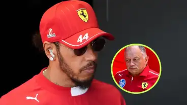 Lewis Hamilton 'unlucky' as Fred Vasseur makes 'silly' admission