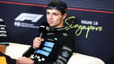 Lando Norris defiant after 'aggressive' move on title rival Piastri