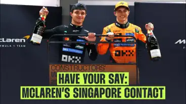 Have your say: Was Lando Norris’ opening lap pass of Oscar Piastri acceptable?