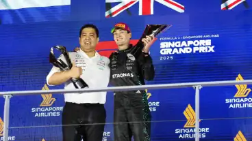 Petronas CEO faces criticism despite apology for F1 podium champagne spraying