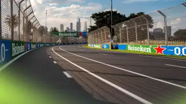 Australian GP track map replaces DRS with Straight Mode zones
