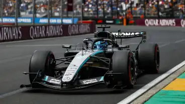 Australian GP: Russell tops FP3 as Antonelli crashes heavily in Mercedes