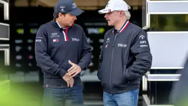 Sergio Perez admits blame for Valtteri Bottas collision and jokes ‘I need a mushroom’