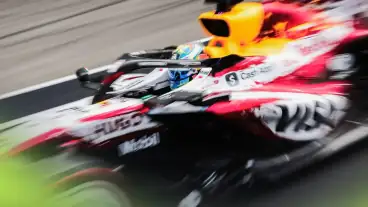 Fan images surface after Racing Bulls car damaged in Lindblad test crash