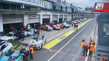 Nurburgring race red-flagged after major multi-car crash halts action