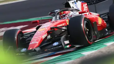 Ferrari rotating rear wing returns as Monza filming day footage emerges
