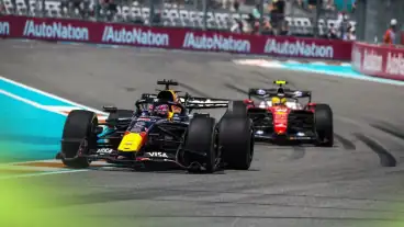 Max Verstappen blames Lewis Hamilton for costly Miami Sprint time loss