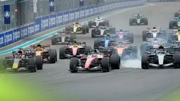 Miami Grand Prix: Kimi Antonelli wins as Max Verstappen under FIA investigation