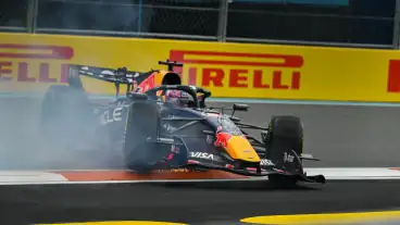 Verstappen makes ‘rally’ joke as pundits debate ‘talent v luck’