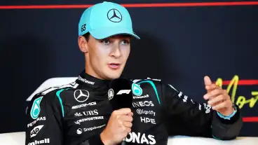George Russell makes new claim over F1 rule changes after Bahrain 2014 throwback