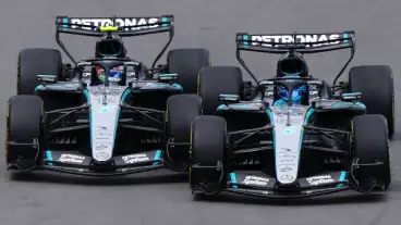 Mercedes collide! Was 'cinematic' Russell-Antonelli clash fair?