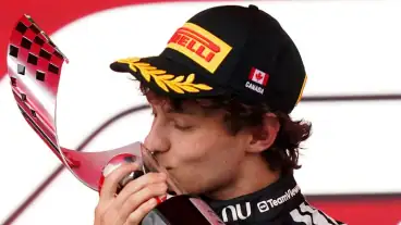 Antonelli wins Canadian GP as Russell retires after epic Mercedes battle