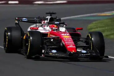 Leclerc heads Ferrari 1-2 in opening practice