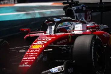 Leclerc sets opening pace in Miami