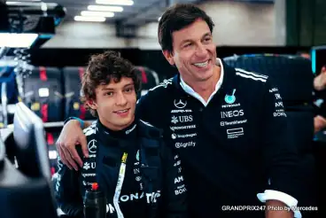 Wolff: We mustn’t forget Antonelli’s 18 years old