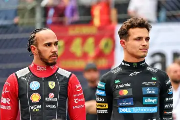 Lando Norris told his F1 Belgium GP errors “wouldn’t happen” to Lewis Hamilton